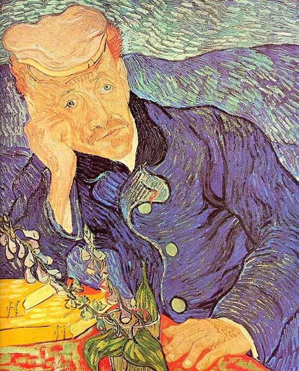 Vincent Van Gogh Portrait of Dr Gachet